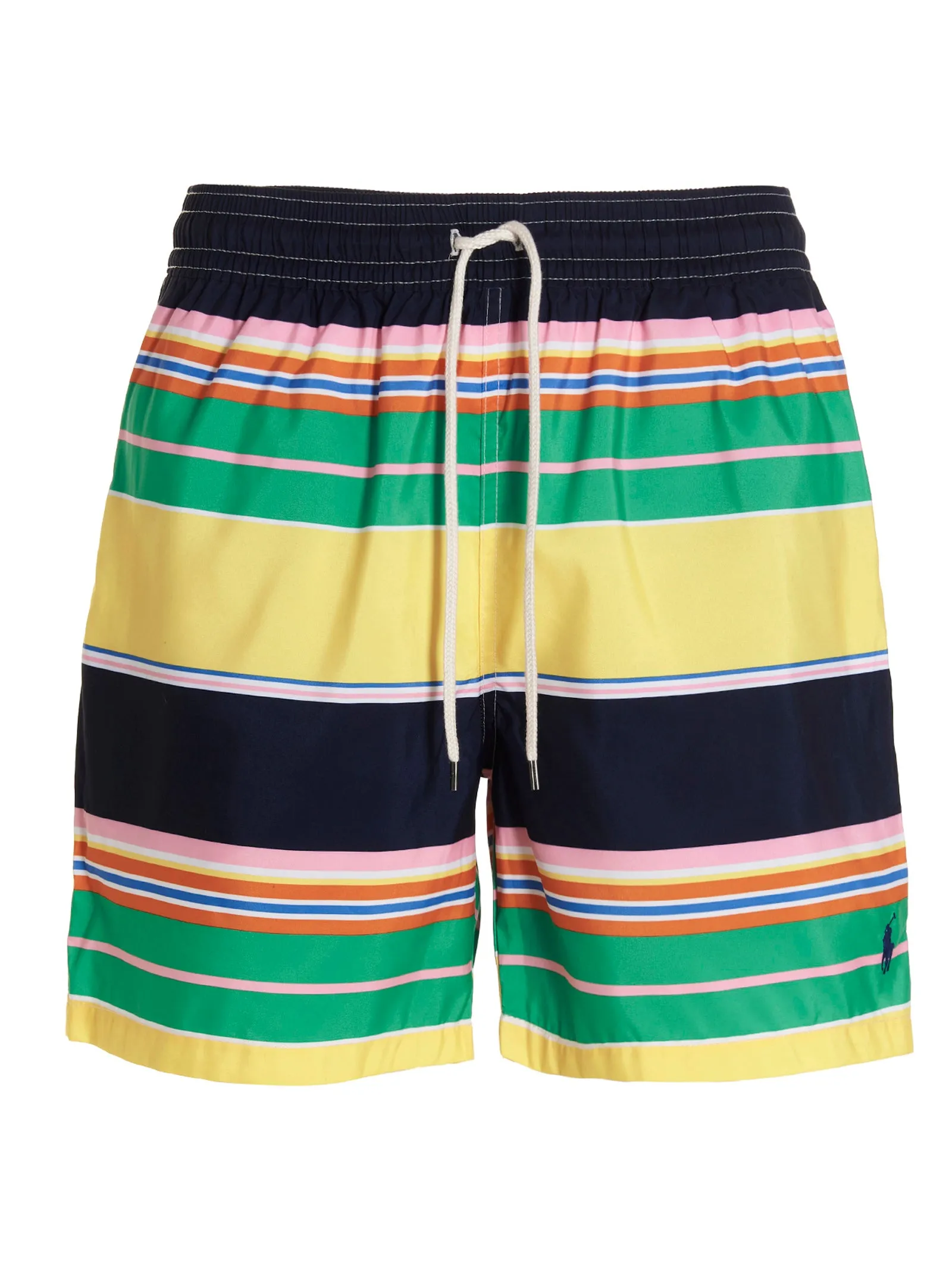 Polo Ralph Lauren Striped Drawstring Swimming Trunks