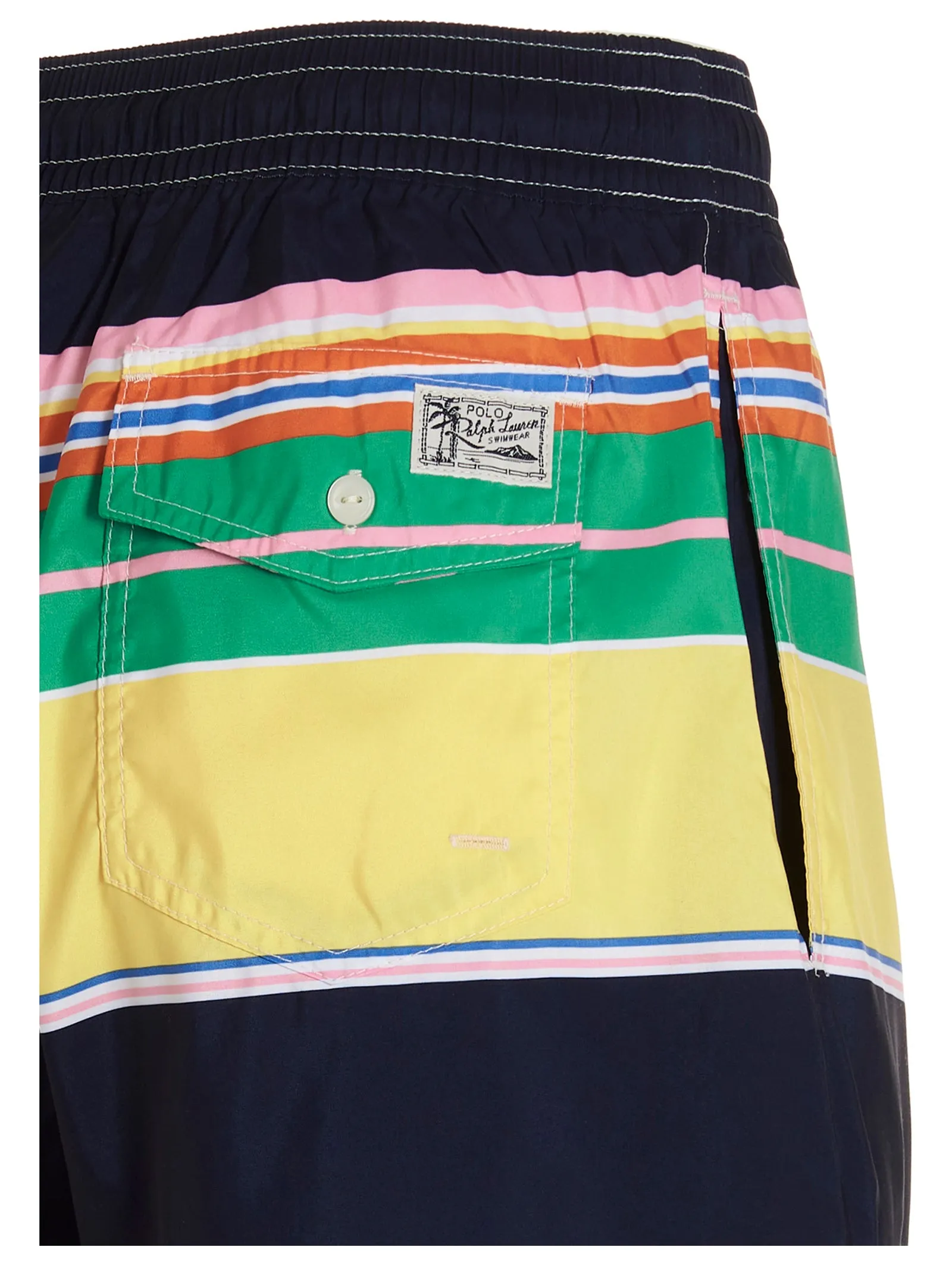 Polo Ralph Lauren Striped Drawstring Swimming Trunks