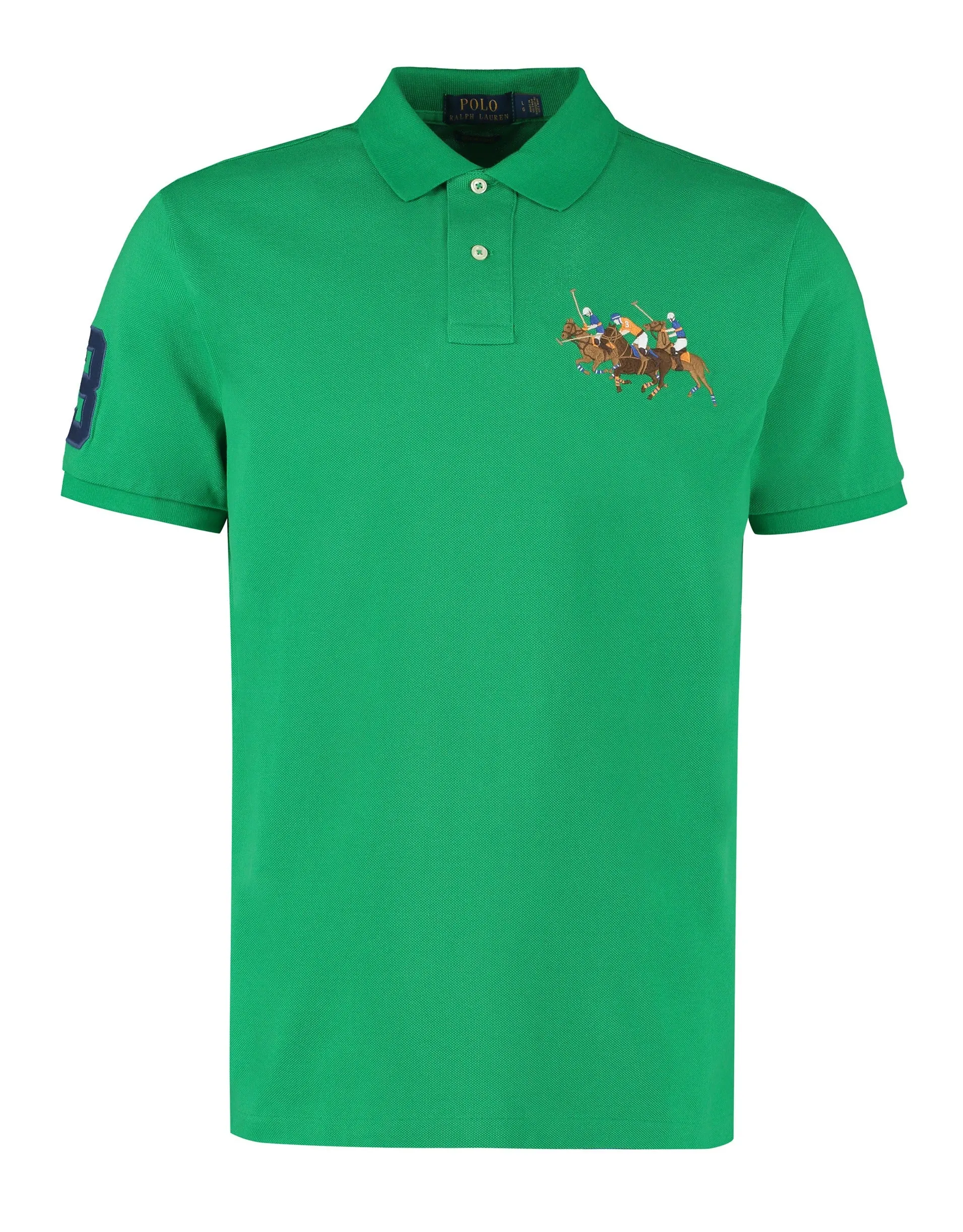 Polo Ralph Lauren Triple Pony Embroidered Polo Shirt