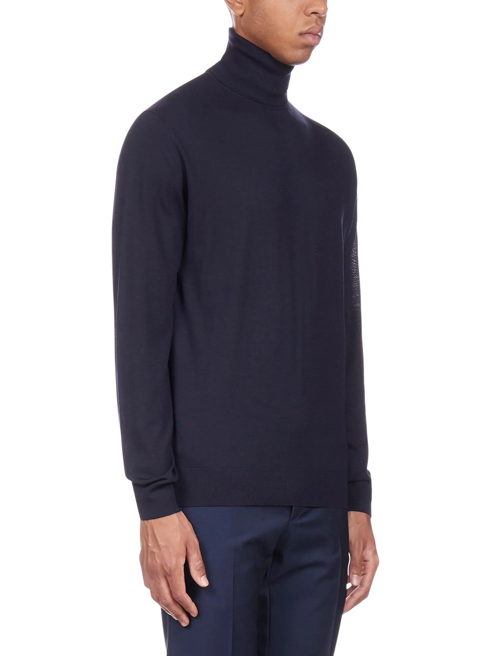 Prada Turtleneck Knitted Pullover