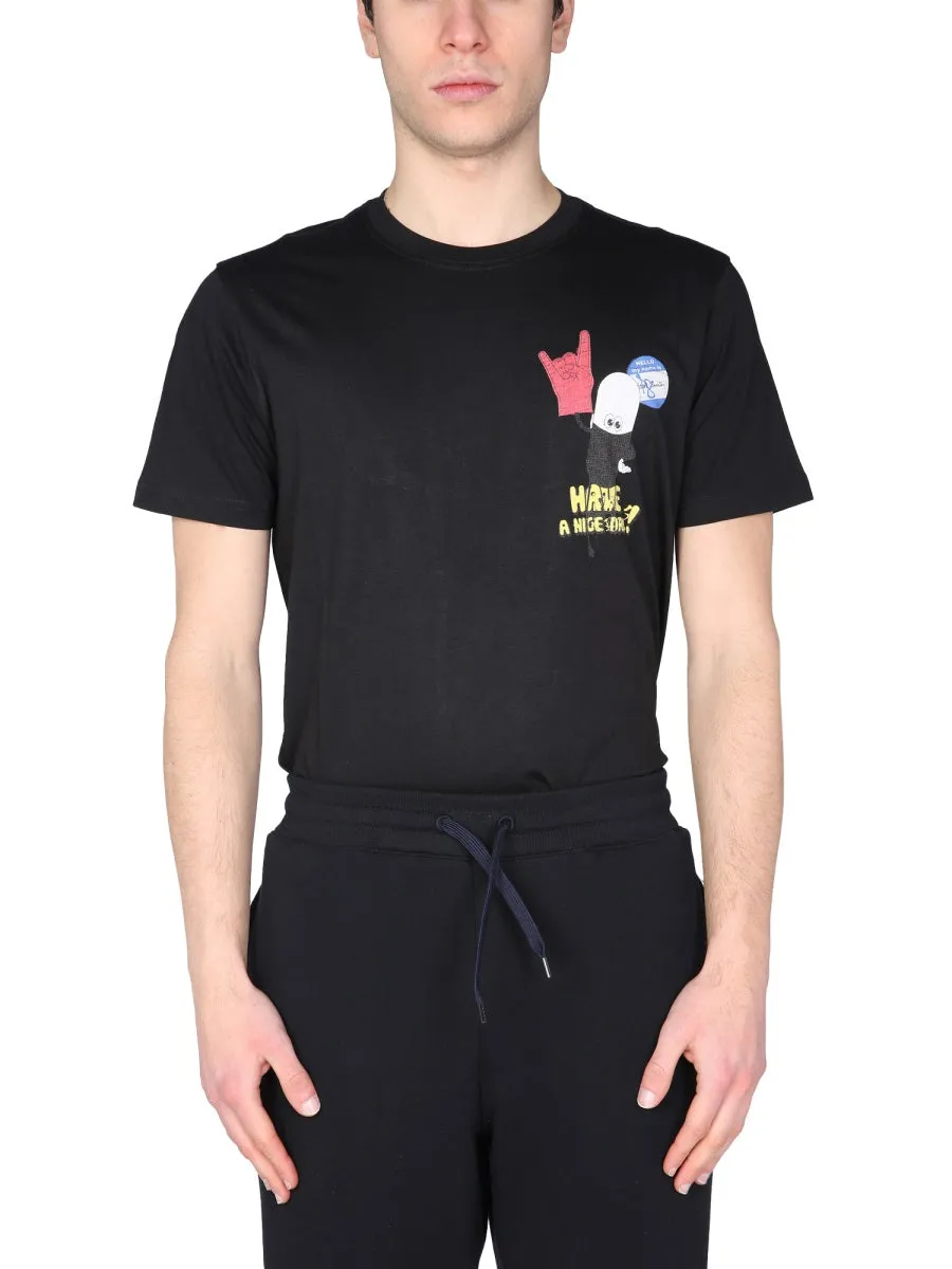 PS Paul Smith Prinetd Crewneck T-Shirt