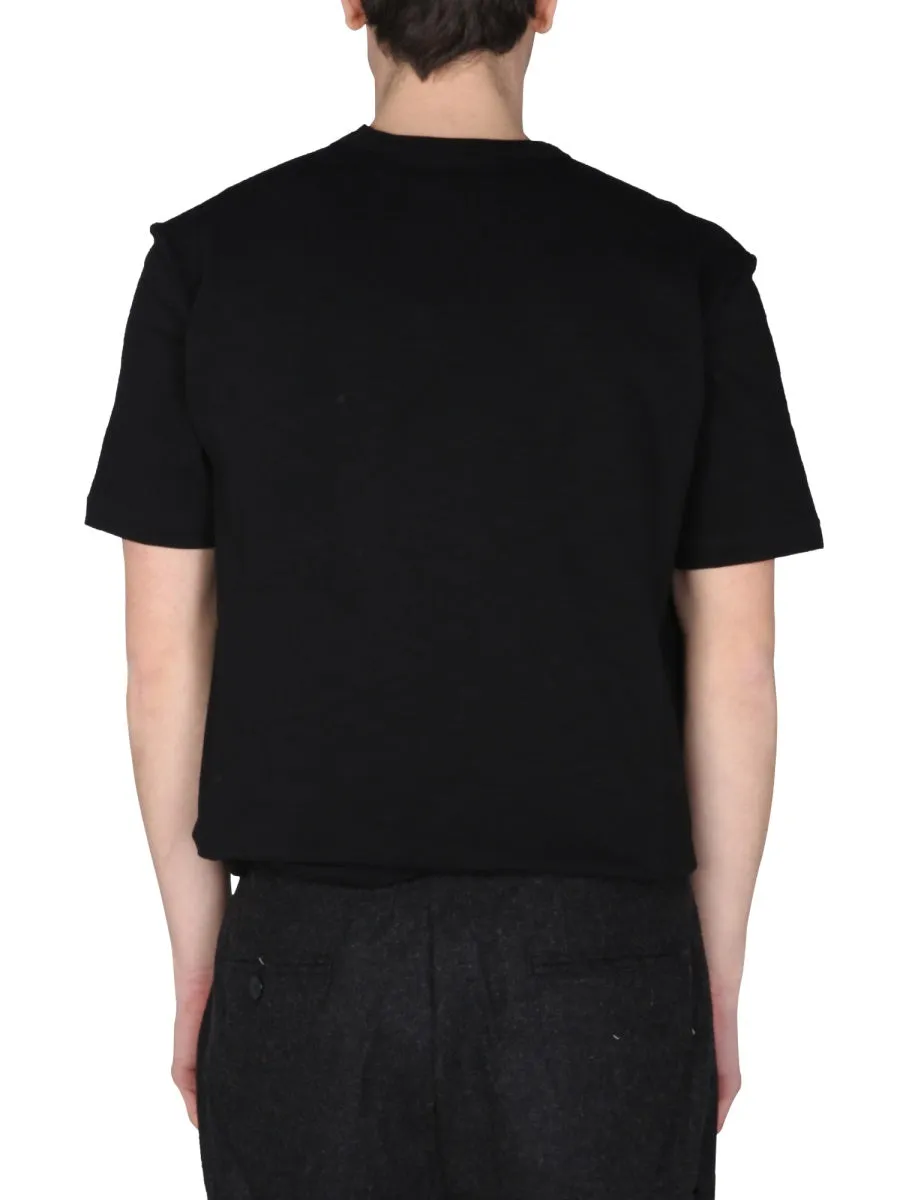 PS Paul Smith Zebra Print Crewneck T-Shirt