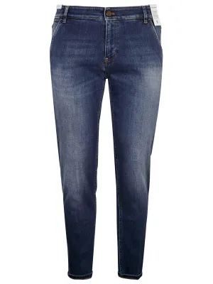 Pt01 Skinny-Cut Croopped Jeans