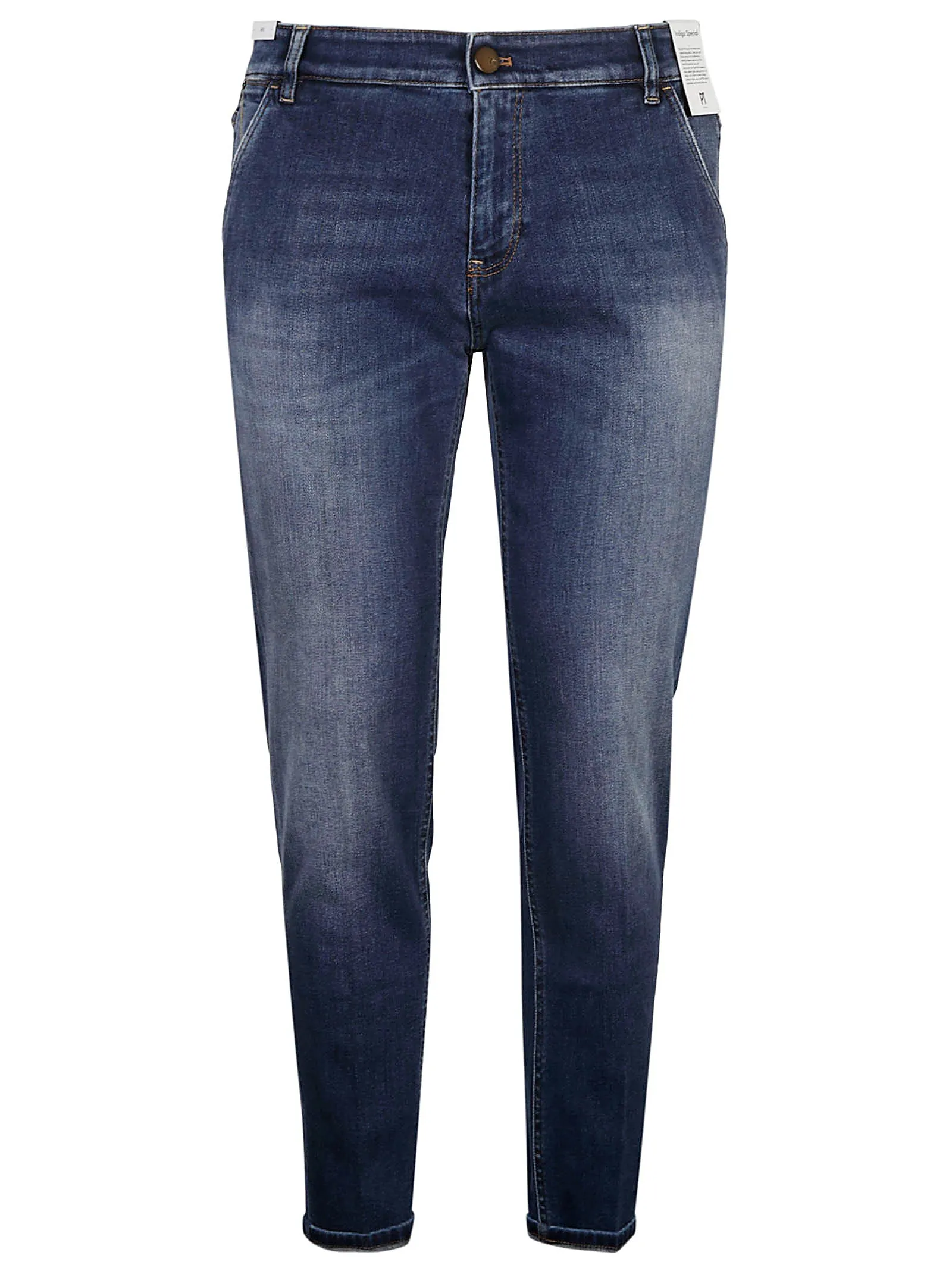 Pt01 Skinny-Cut Croopped Jeans