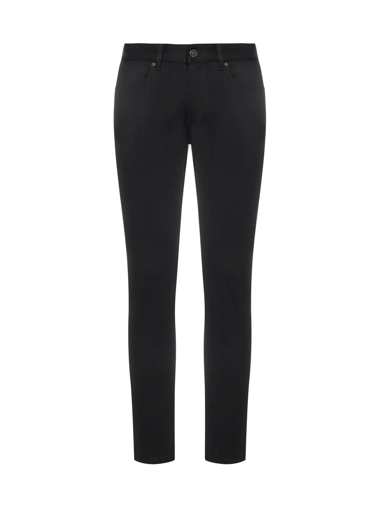 Pt05 High Waist Straight Leg Jeans