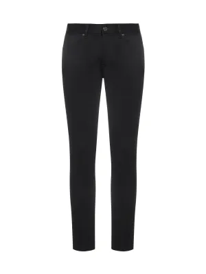 Pt05 High Waist Straight Leg Jeans