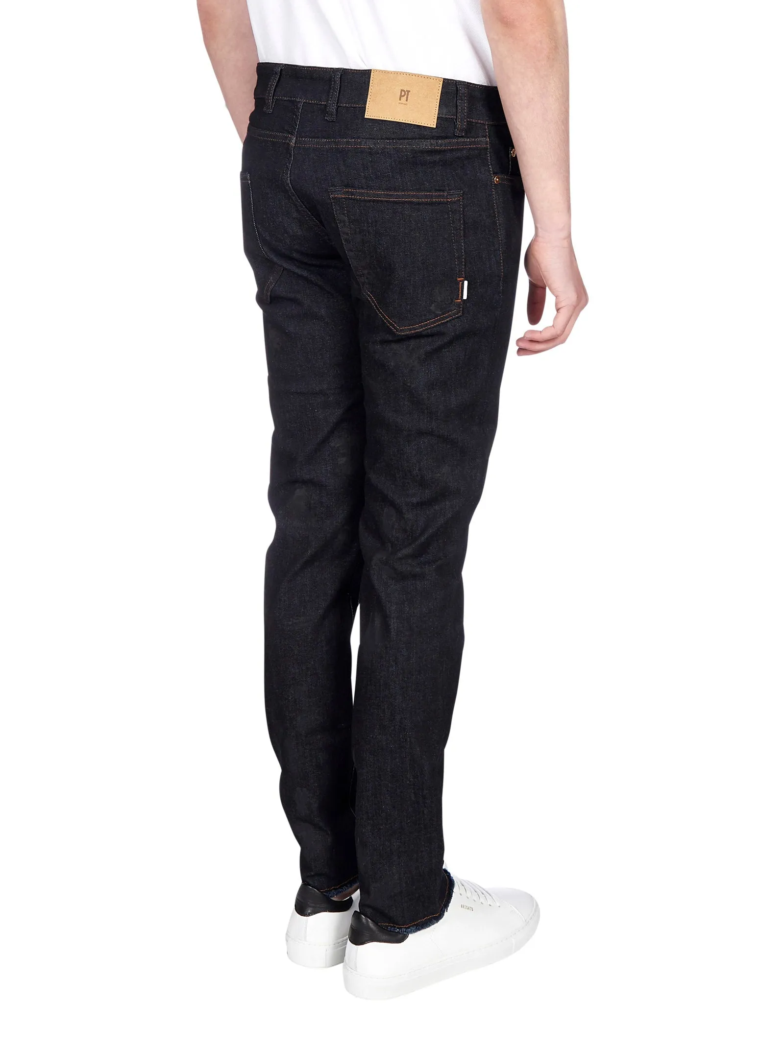Pt05 Raw-Hem Skinny Jeans