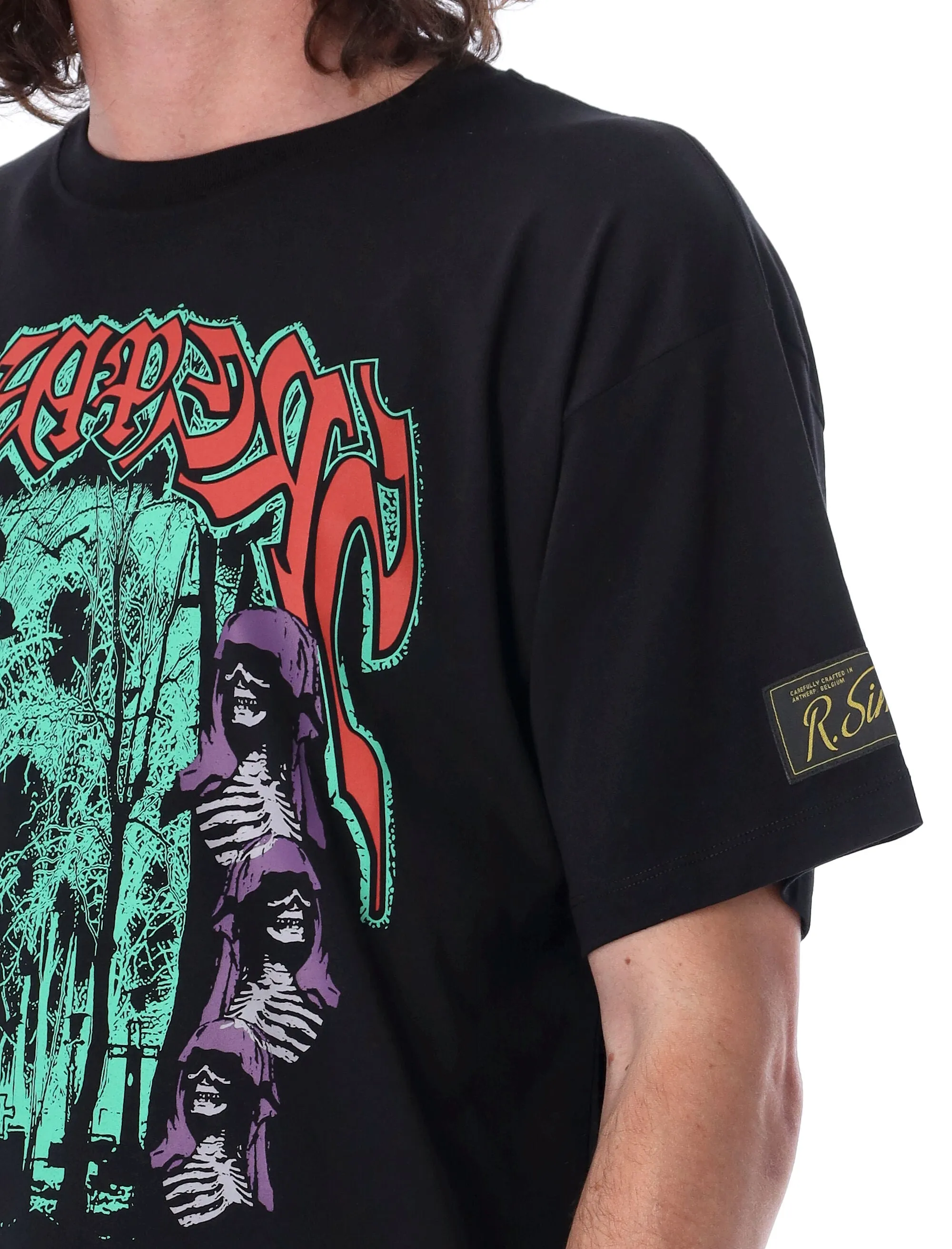 Raf Simons Graphic Printed Crewneck T-Shirt