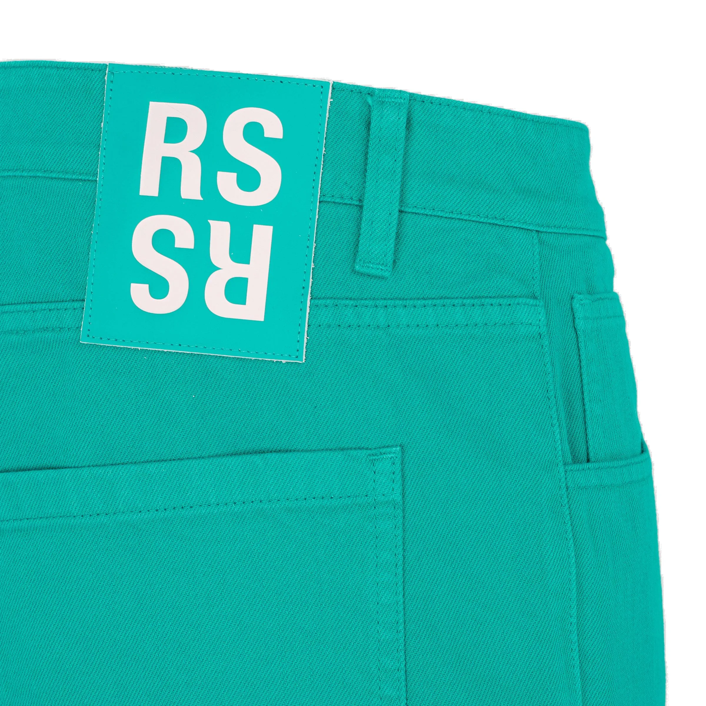 Raf Simons Logo Patch Jeans