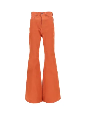 Rick Owens Bootcut Flared Denim Jeans