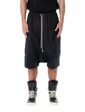 Rick Owens Drawstring Drop-Crotch Shorts