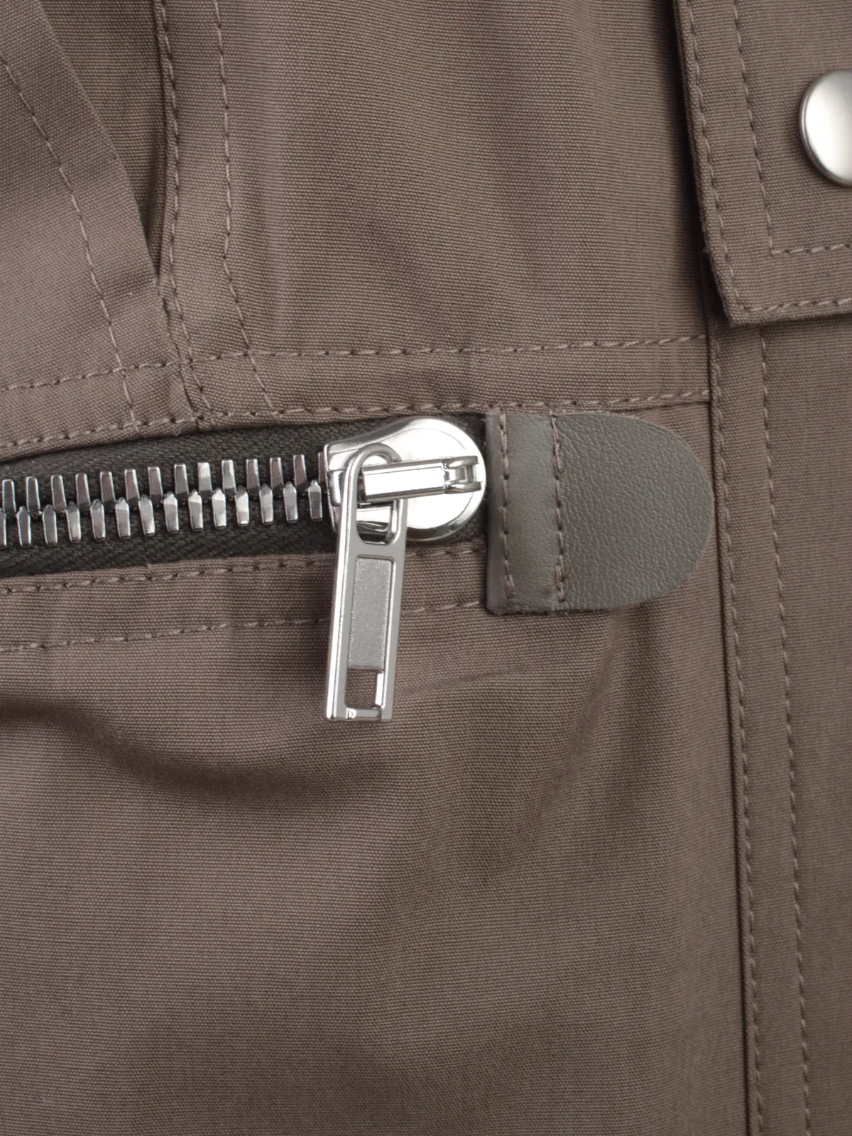 Rick Owens Drawstring Zip Detailed Pants