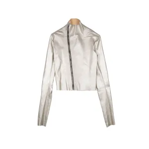 Rick Owens Zipped Leather Jacket