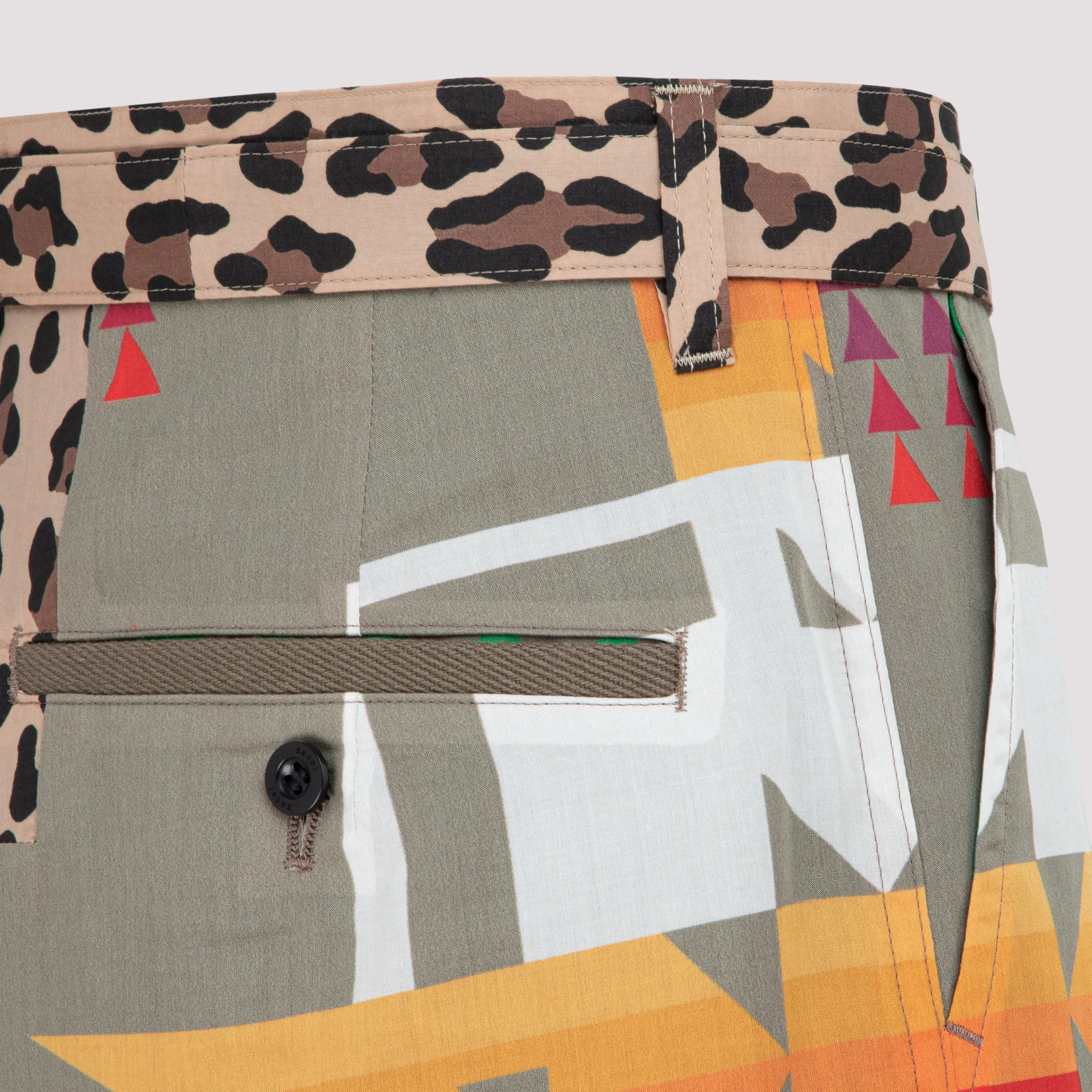 Sacai Archive Print Shorts