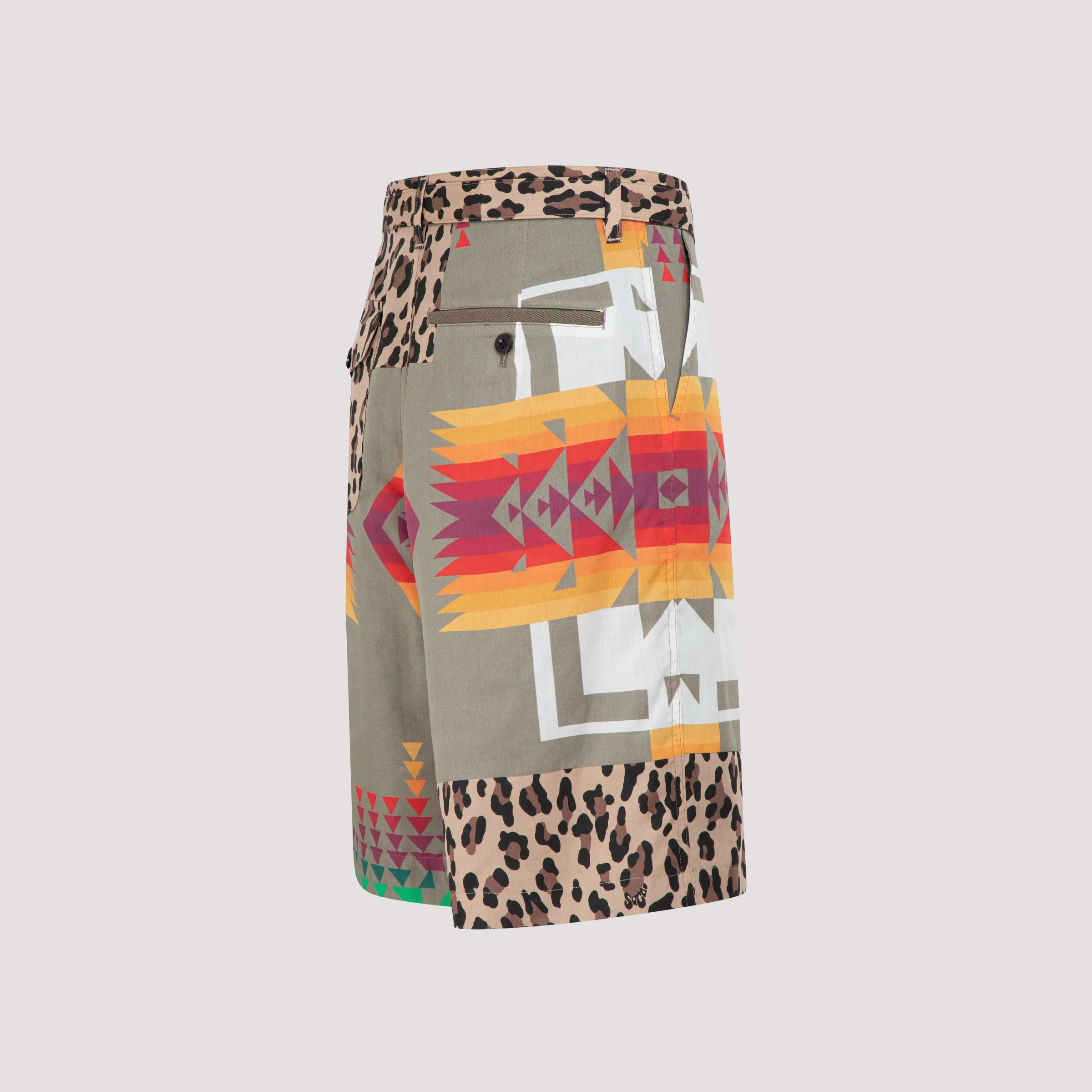 Sacai Archive Print Shorts