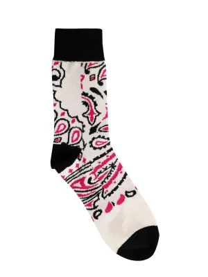 Sacai Paisley Jacqaurd Socks