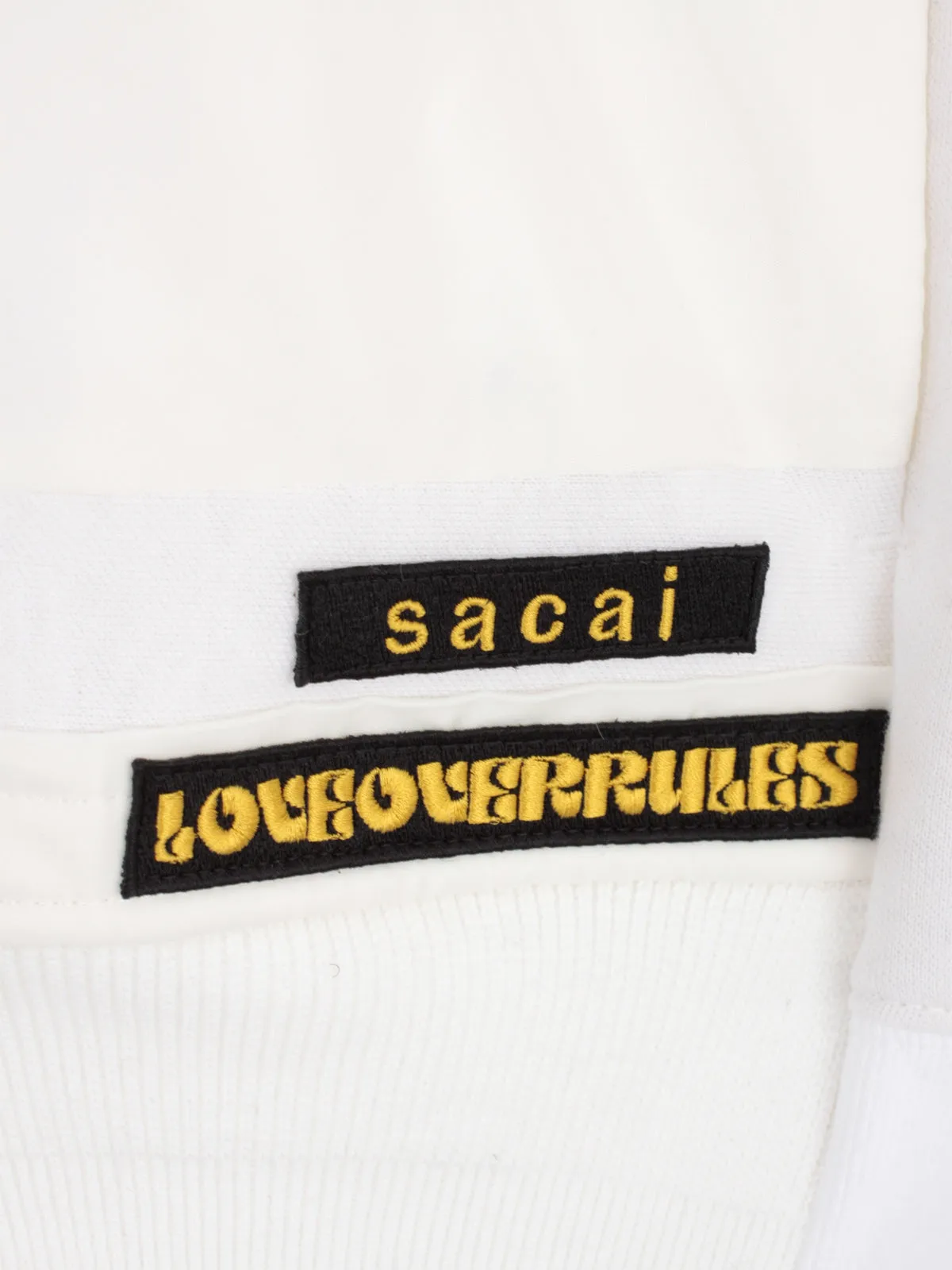 Sacai Panelled Zip-Up Jacket