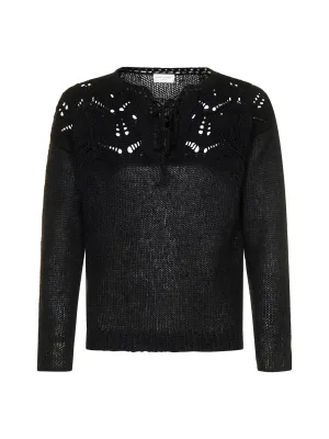 Saint Laurent Crewneck Knitted Jumper