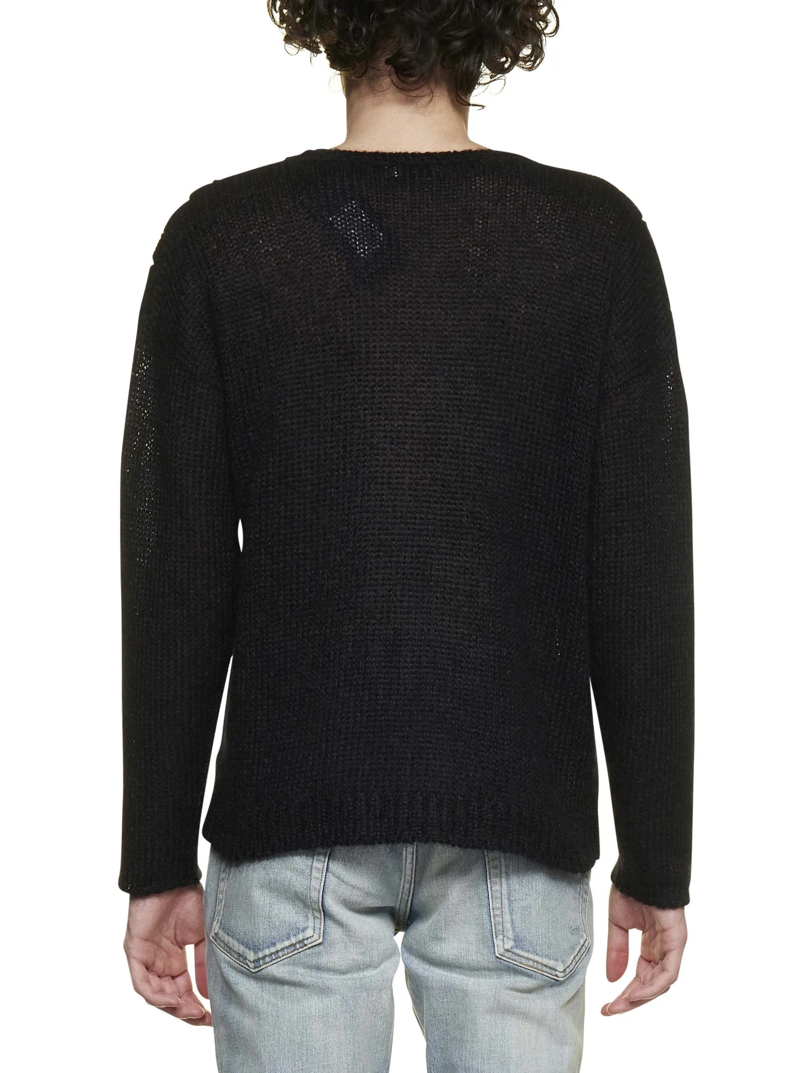 Saint Laurent Crewneck Knitted Jumper