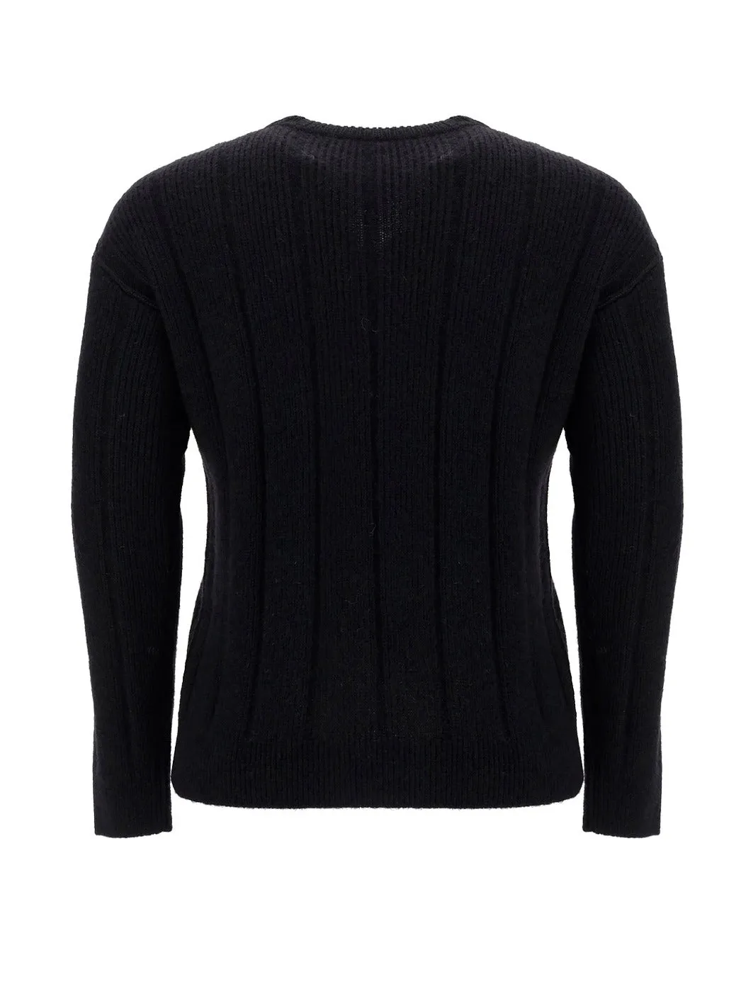Saint Laurent Diamond Pattern Knit Sweater
