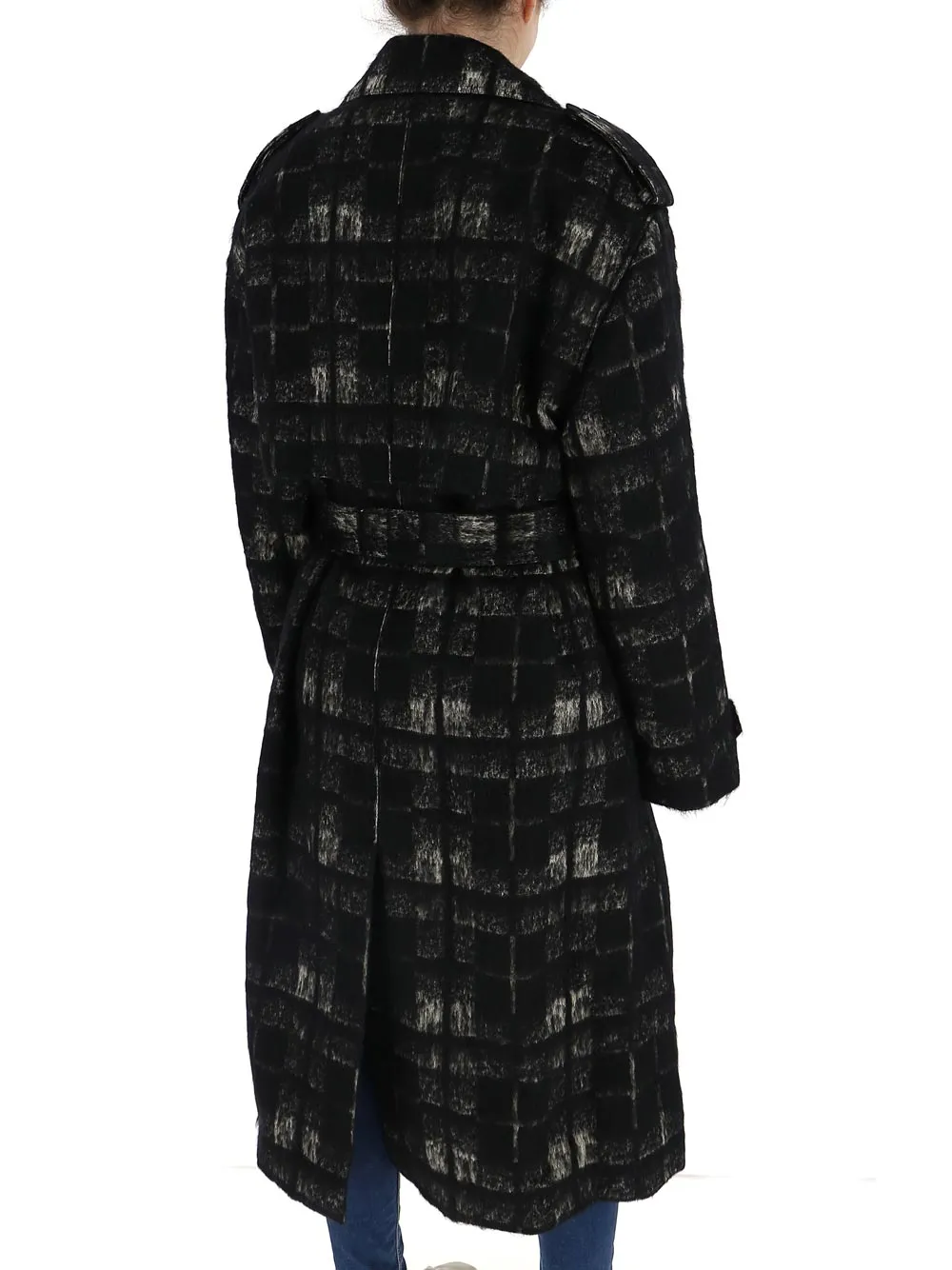 Saint Laurent Double-Breasted Coat
