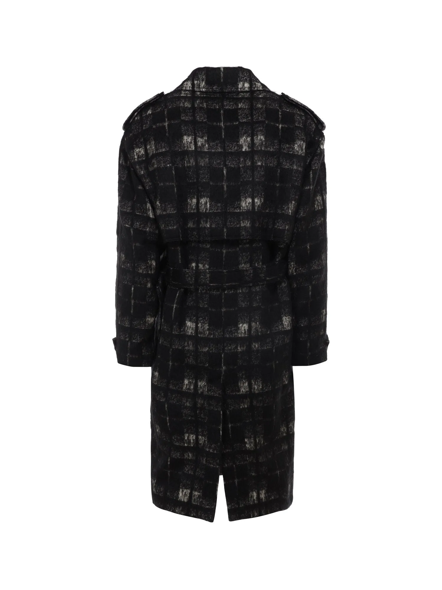 Saint Laurent Double-Breasted Coat