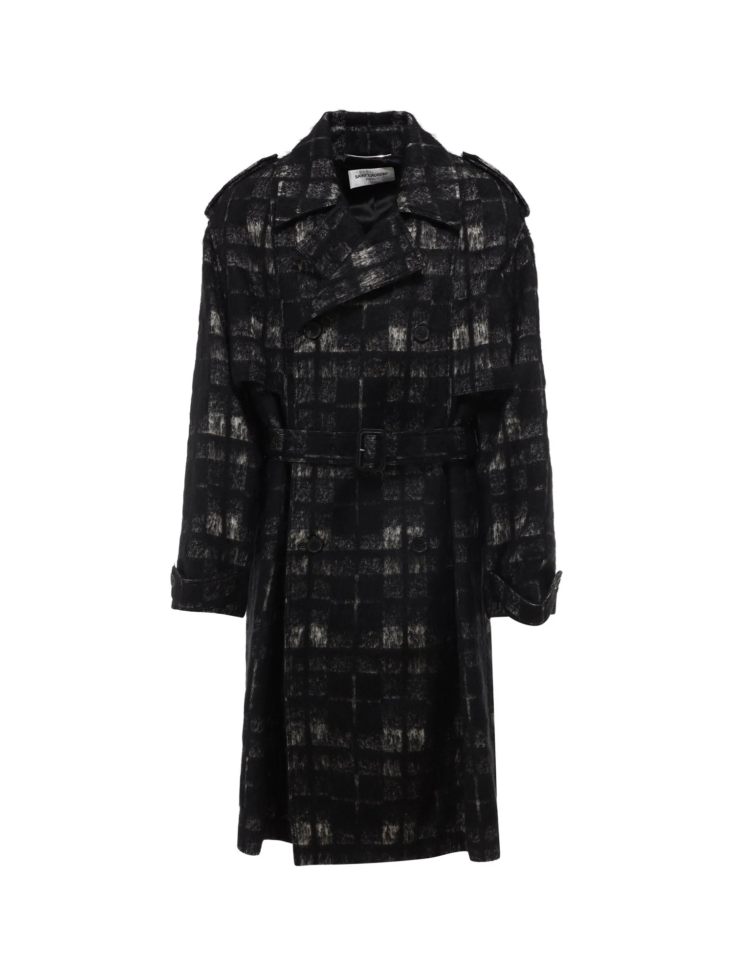 Saint Laurent Double-Breasted Coat