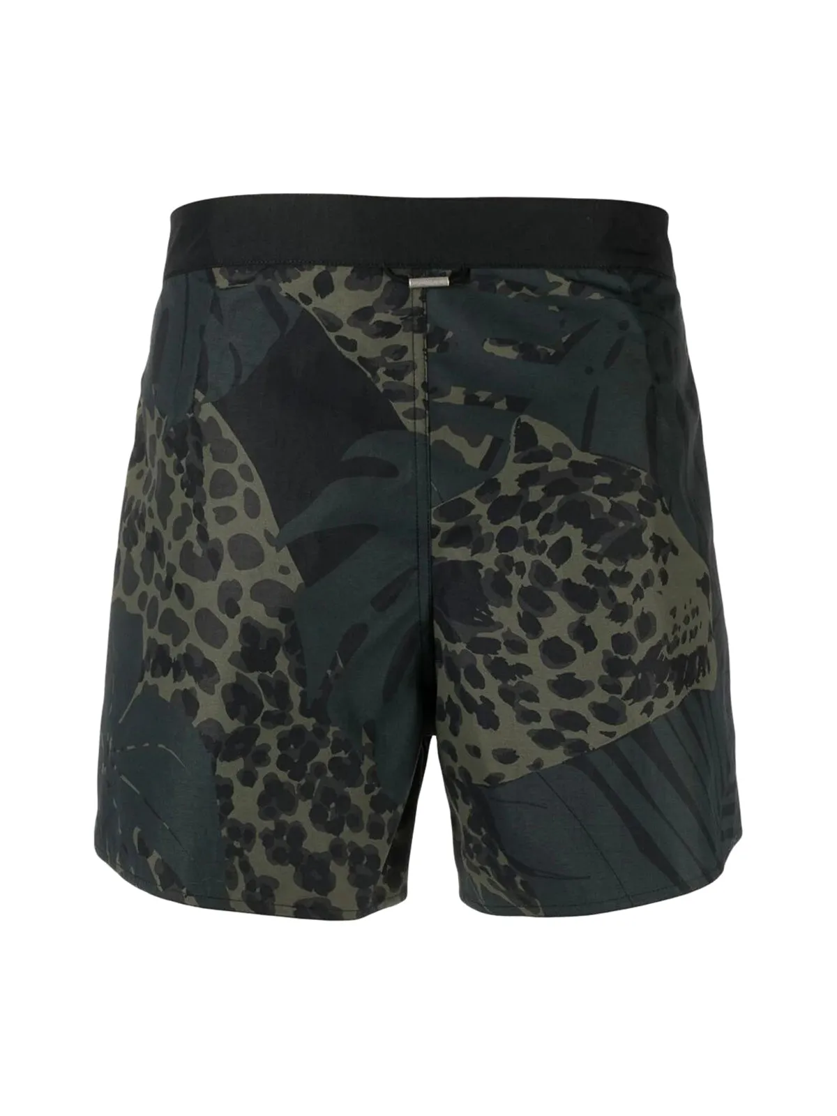 Saint Laurent Leopard Printed Swim Shorts