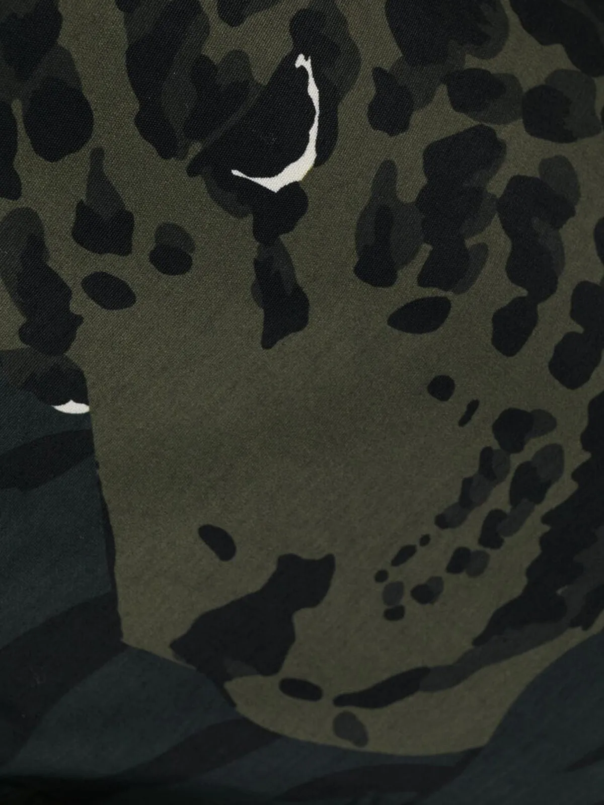 Saint Laurent Leopard Printed Swim Shorts