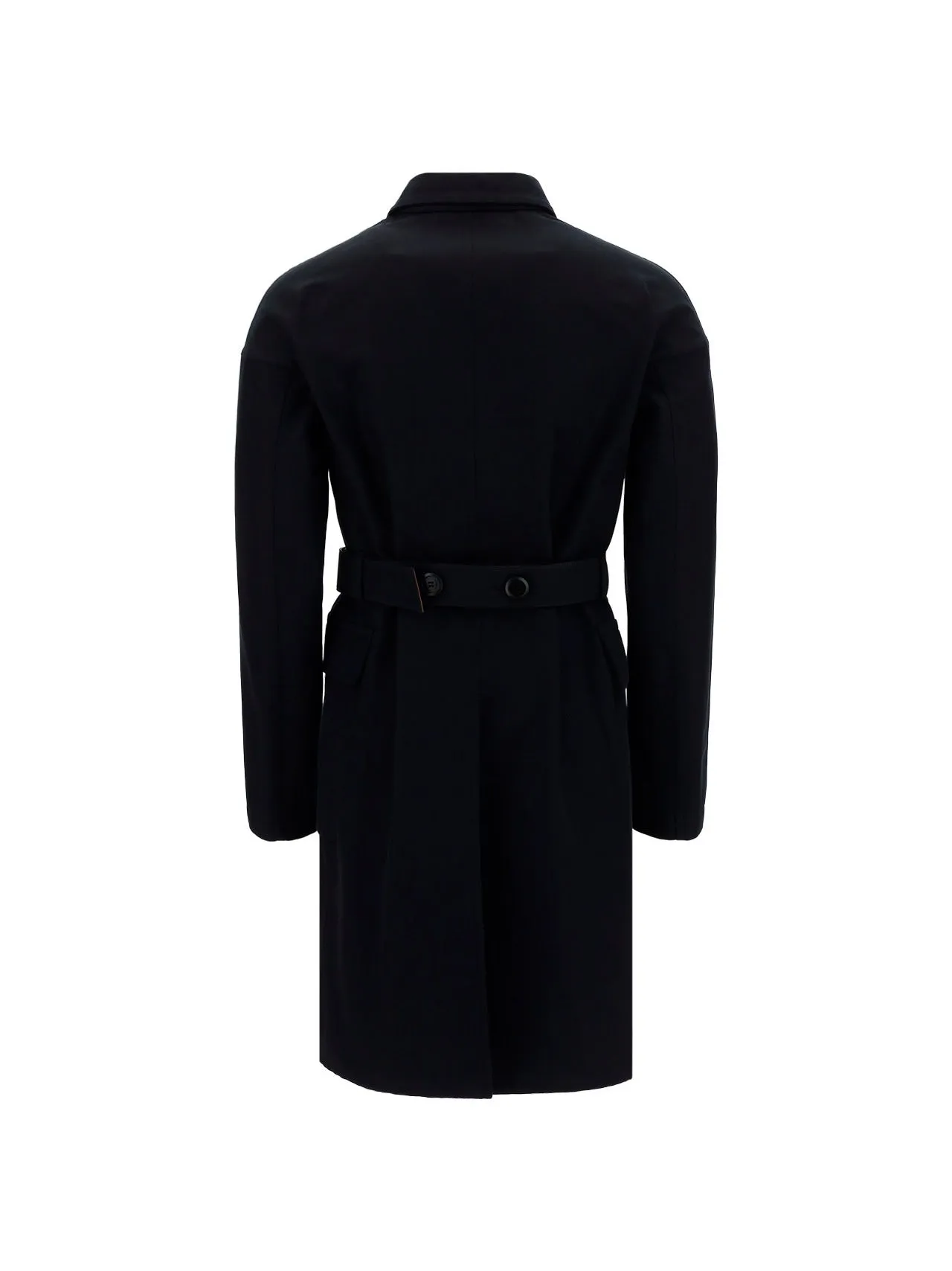 Salvatore Ferragamo Single Breasted Trench Coat