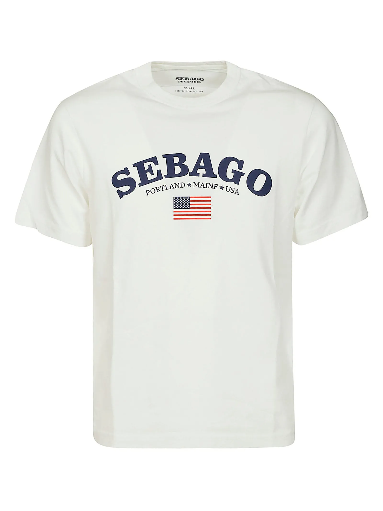 Sebago Logo Printed Crewneck T-Shirt