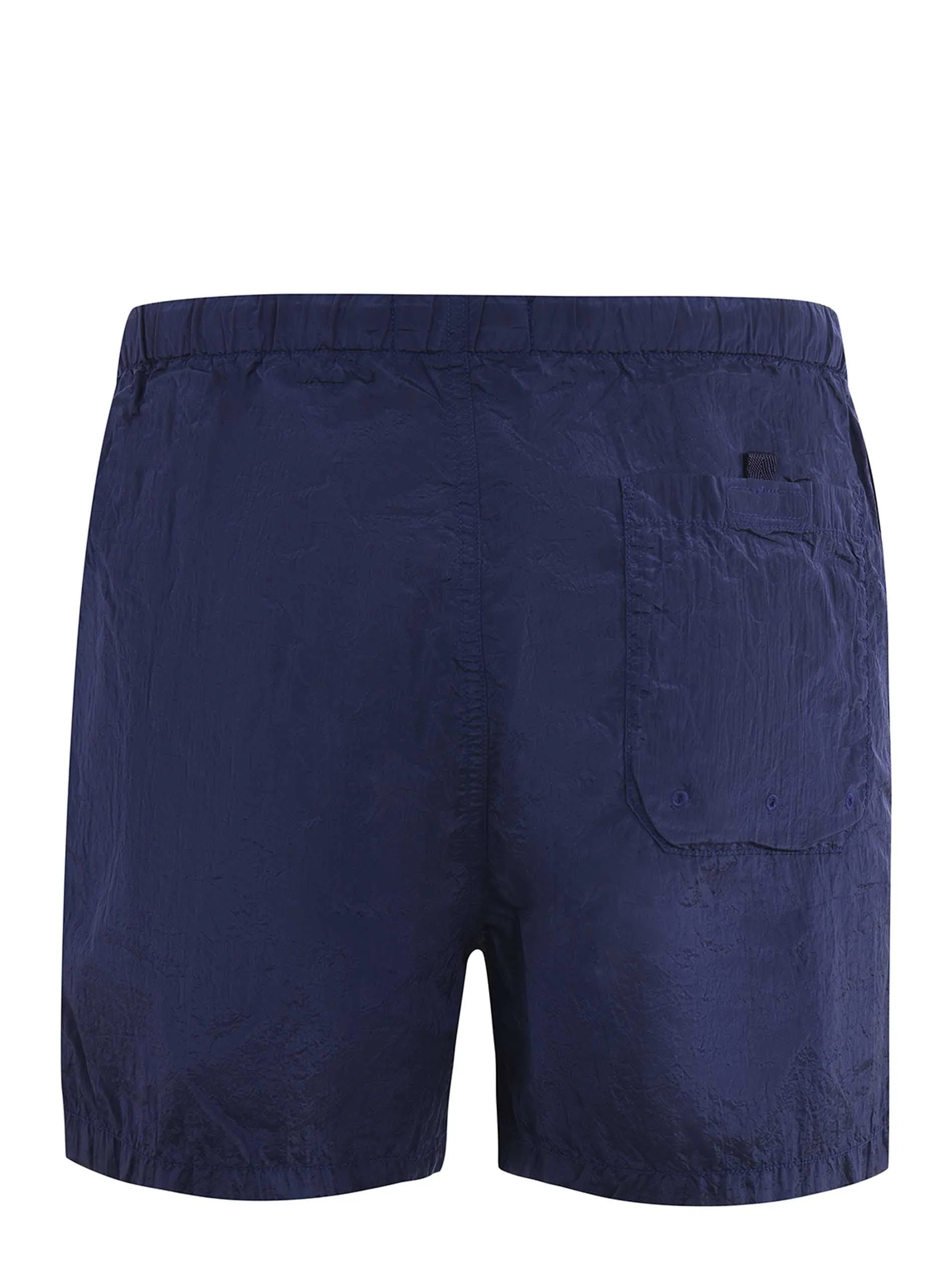 Stone Island Compass-Patch Drawstring Swim Shorts