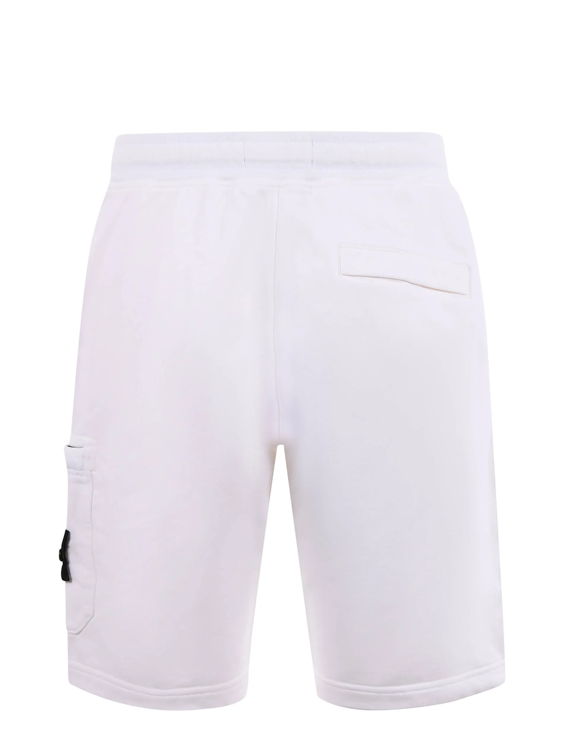 Stone Island Logo Patch Bermuda Shorts