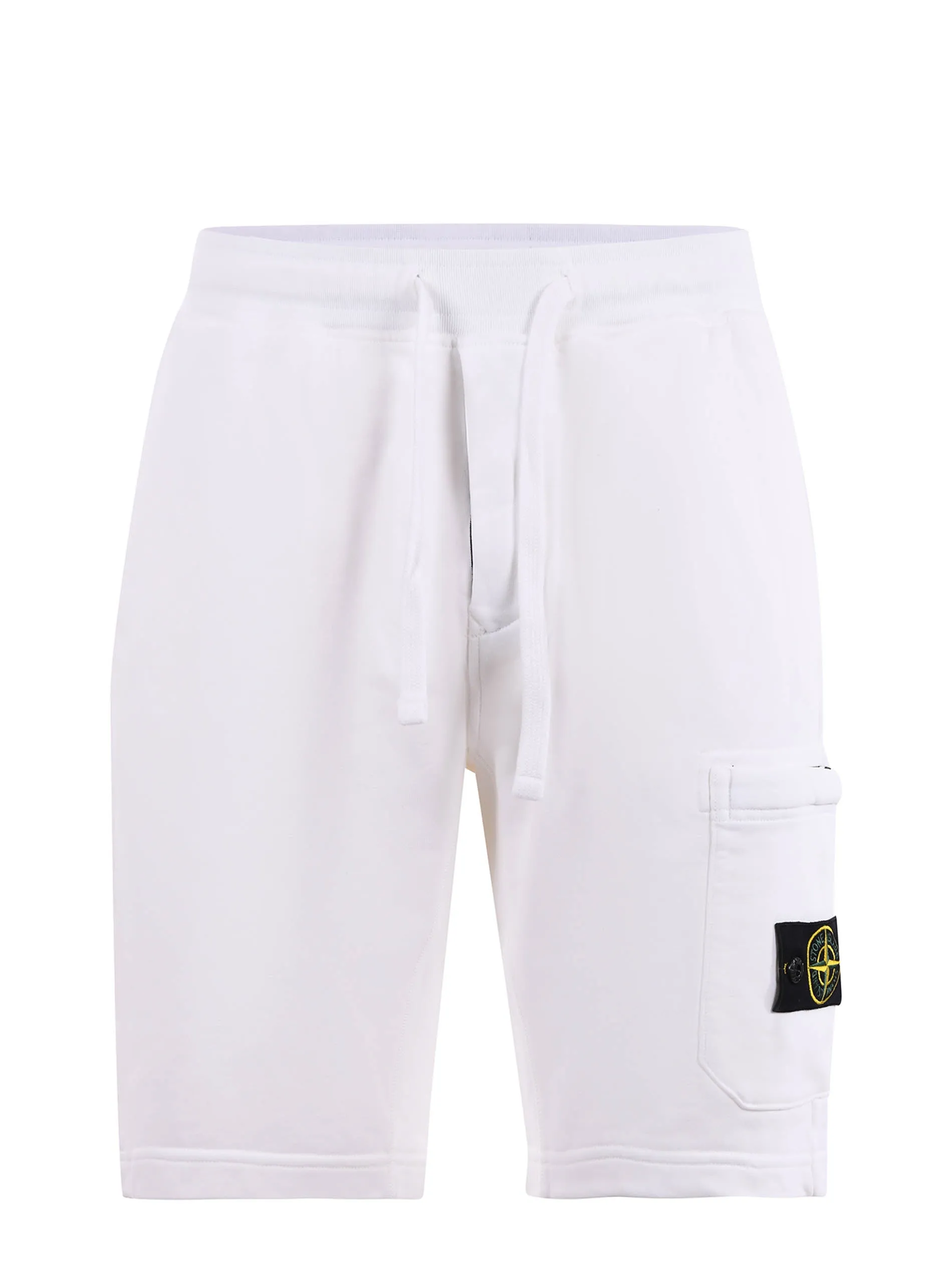 Stone Island Logo Patch Bermuda Shorts