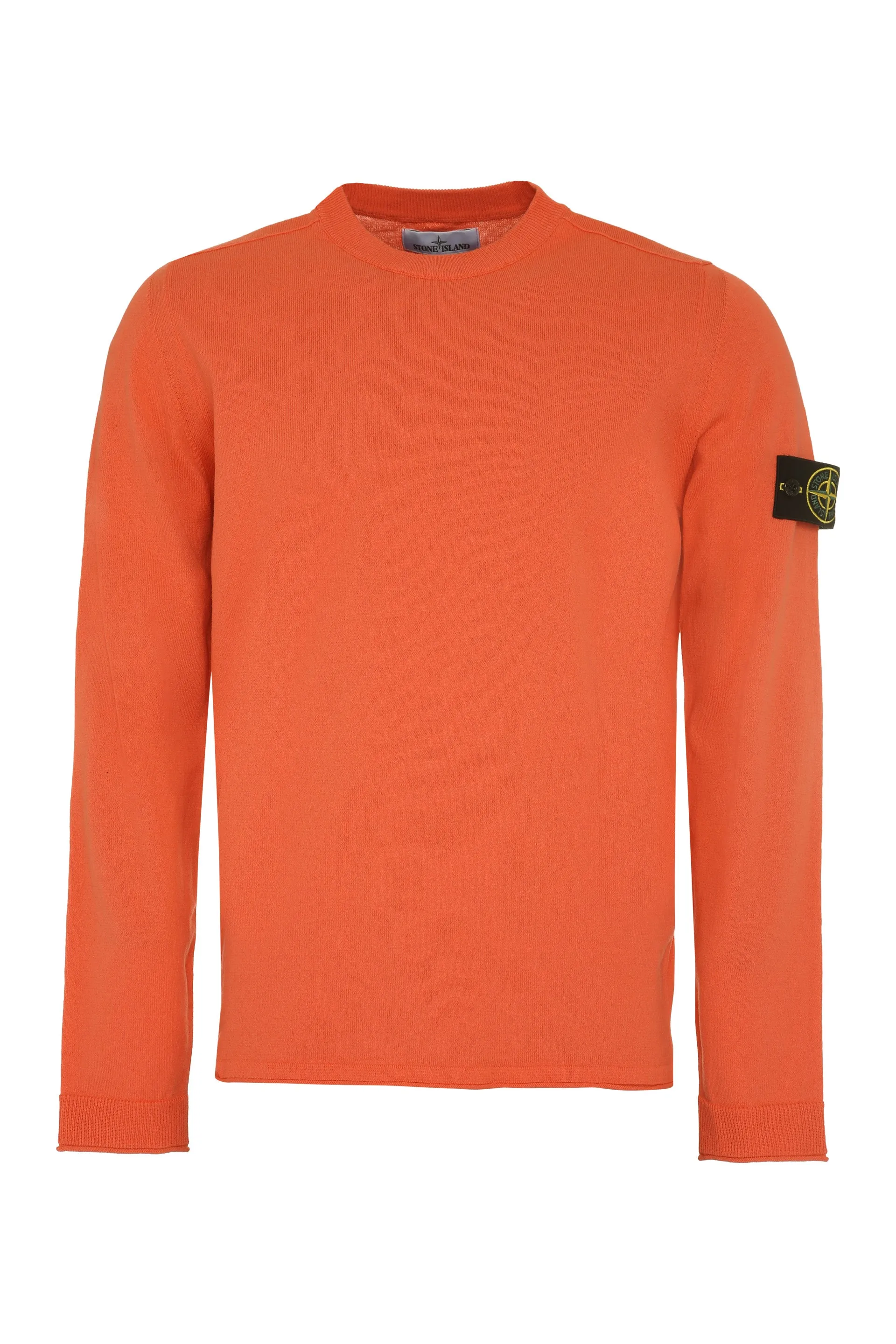 Stone Island Logo Patch Crewneck Sweater