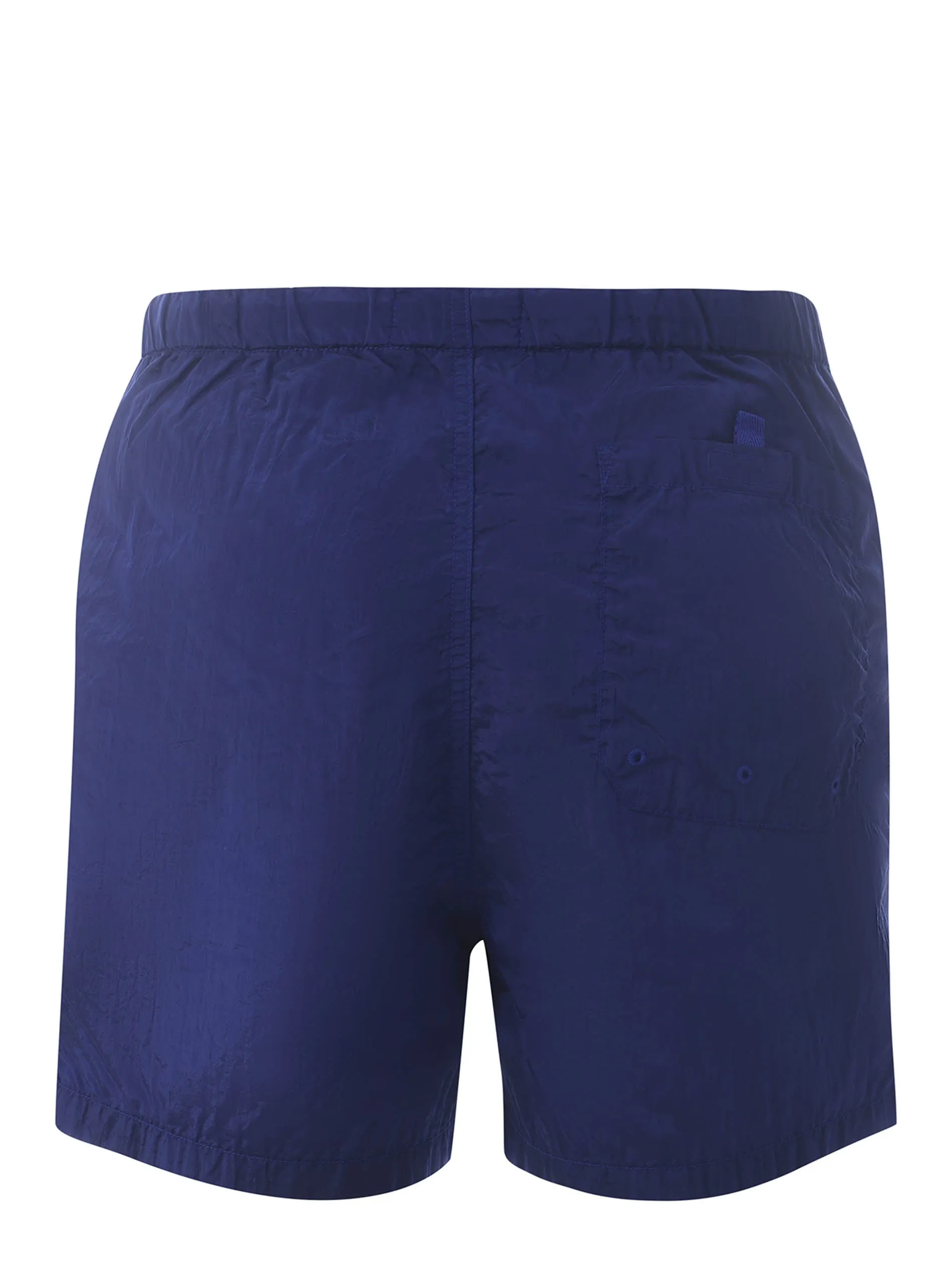 Stone Island Logo Patch Drawstring Swim Shorts