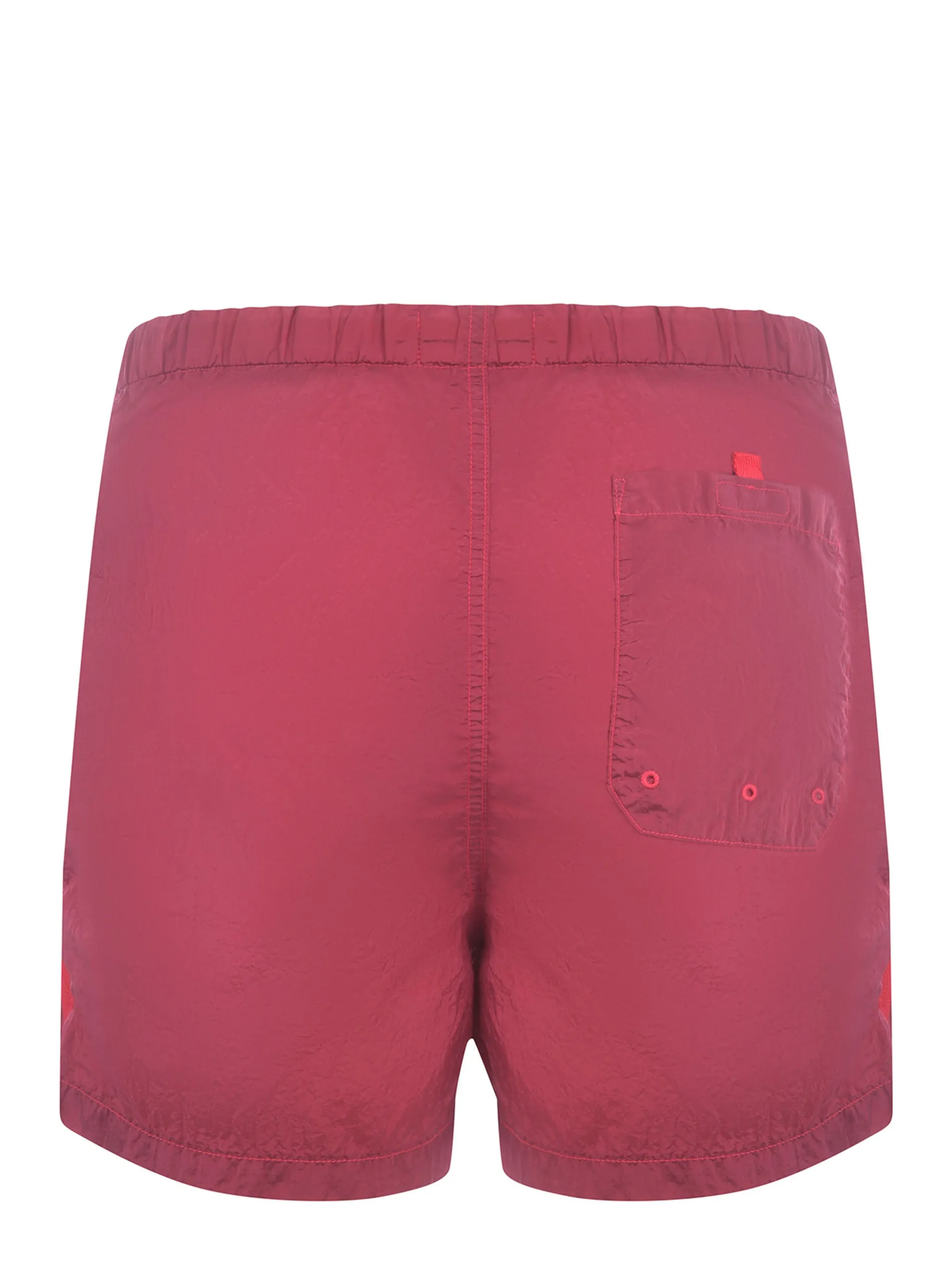Stone Island Logo Patch Drawstring Swim Shorts