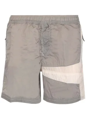 Stone Island Logo Patch Swim Shorts