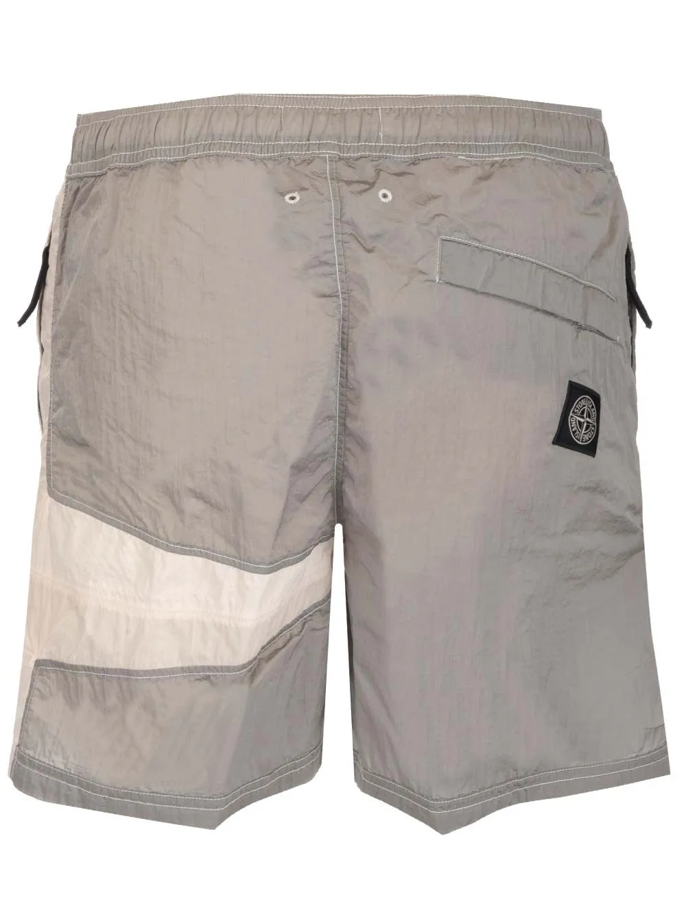 Stone Island Logo Patch Swim Shorts