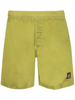 Stone Island Logo Patch Swim Shorts