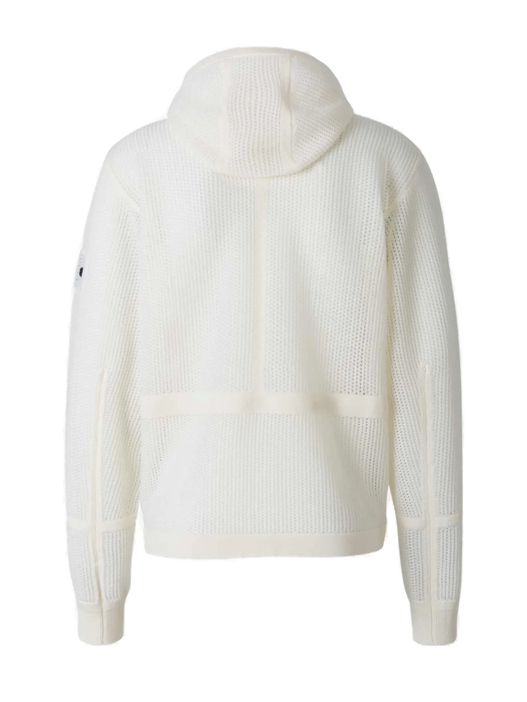 Stone Island Shadow Project Knitted Logo Patch Hoodie