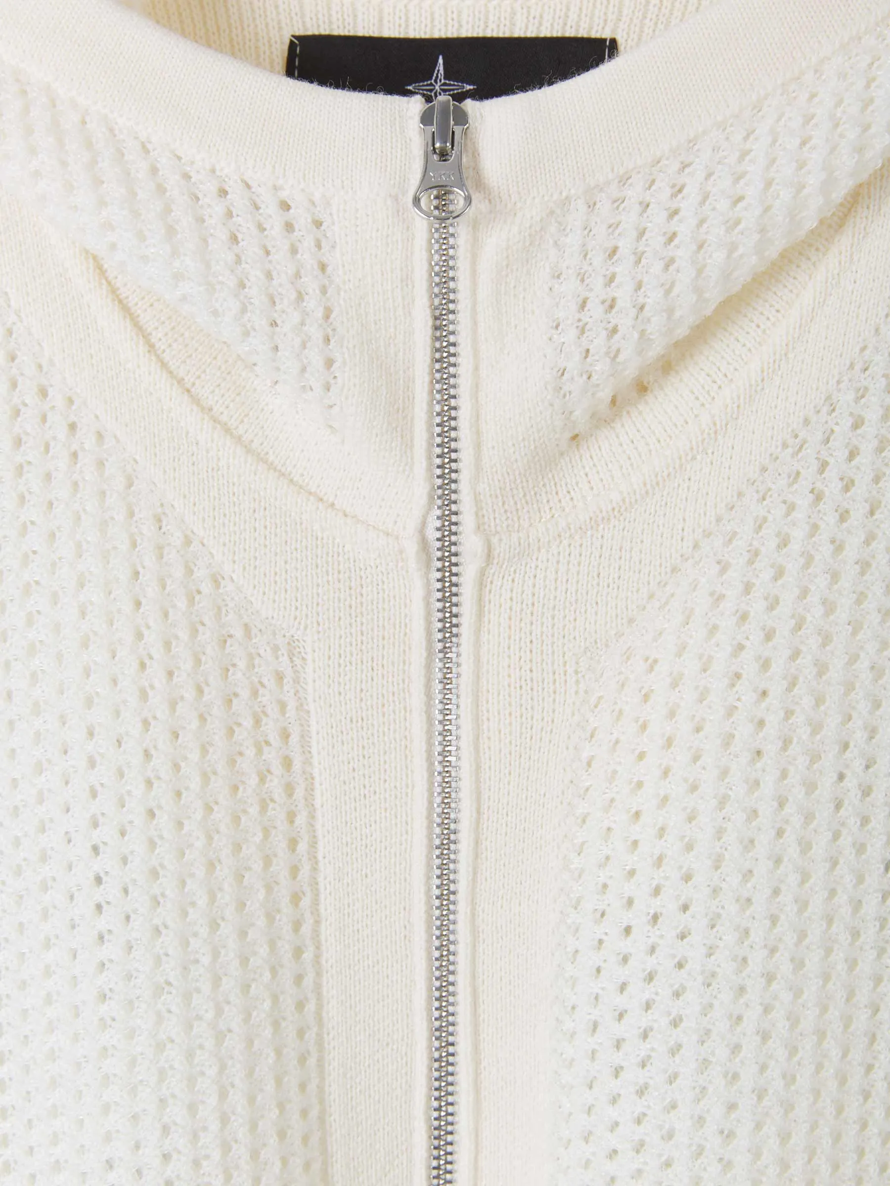Stone Island Shadow Project Knitted Logo Patch Hoodie