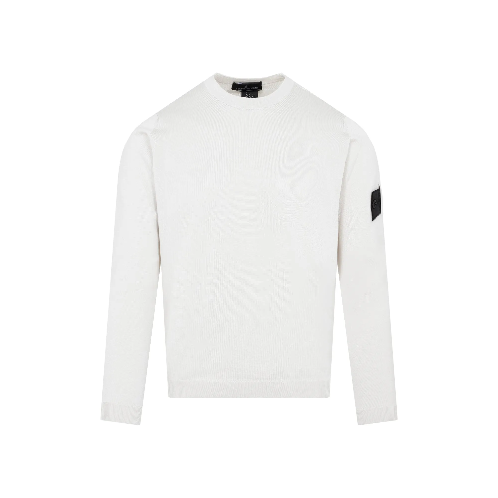 Stone Island Shadow Project Logo Patch Crewneck Sweater