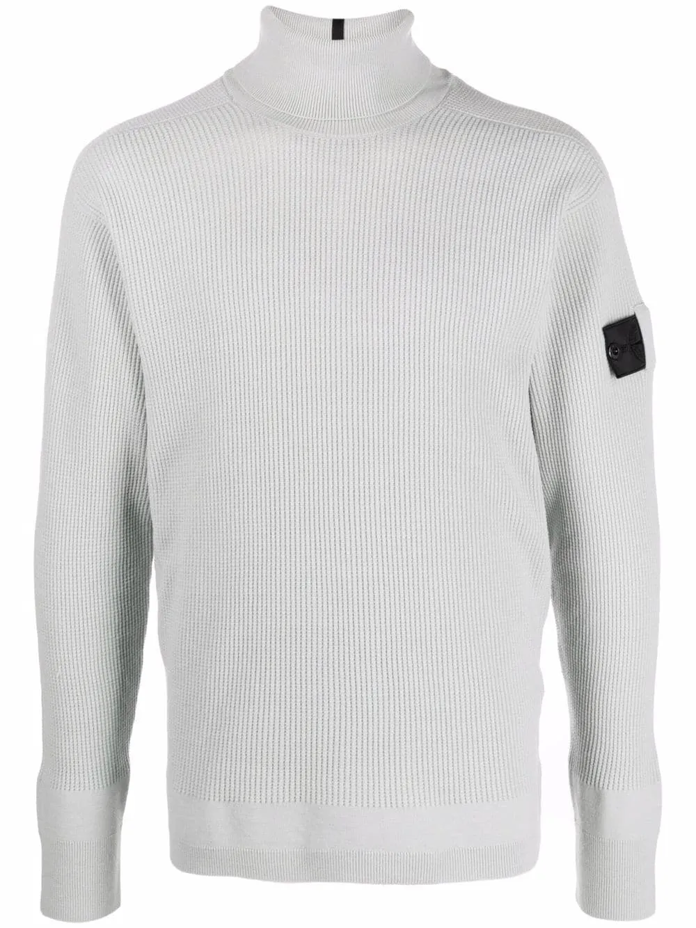 Stone Island Shadow Project Logo Patch Roll-Neck Sweater