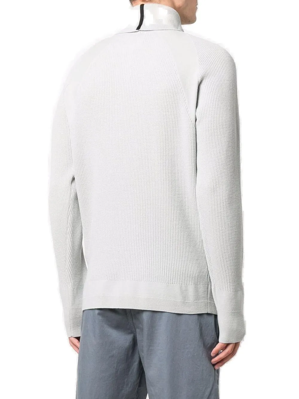 Stone Island Shadow Project Logo Patch Roll-Neck Sweater
