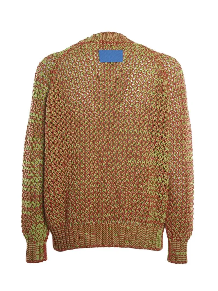 Sunnei Raglan-Sleeve Crewneck Sweater