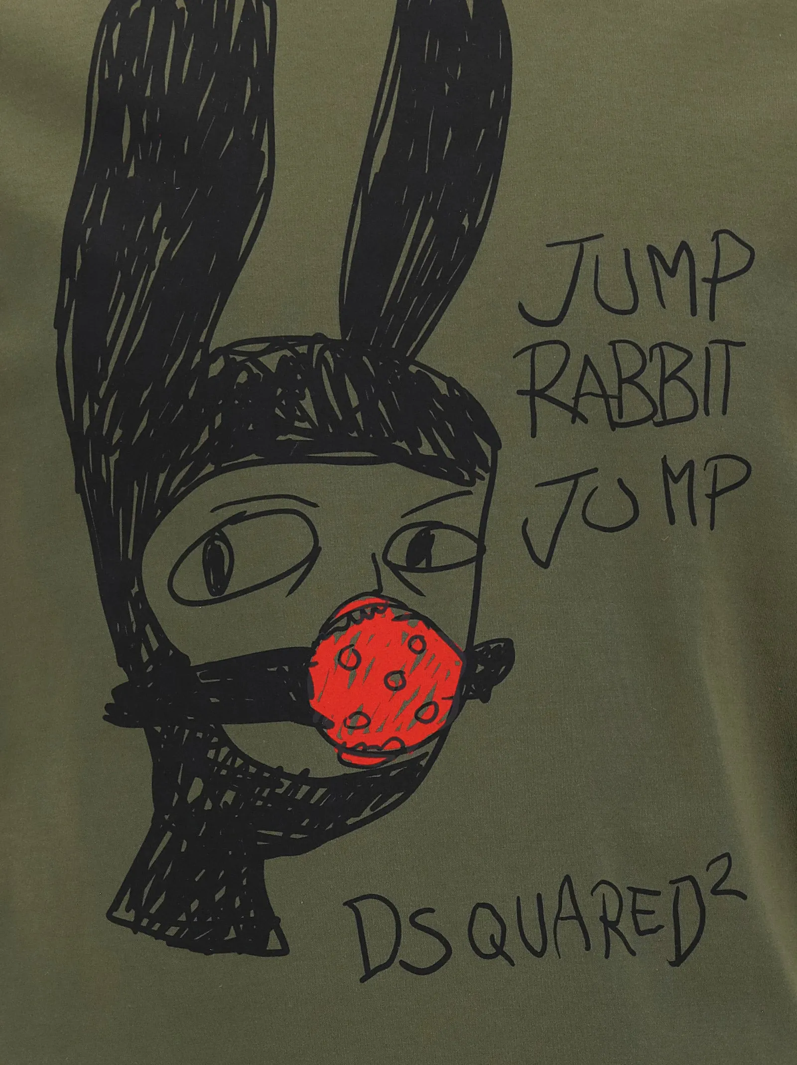 T ShirtDsquared2 Graphic Print Crewneck T-Shirt