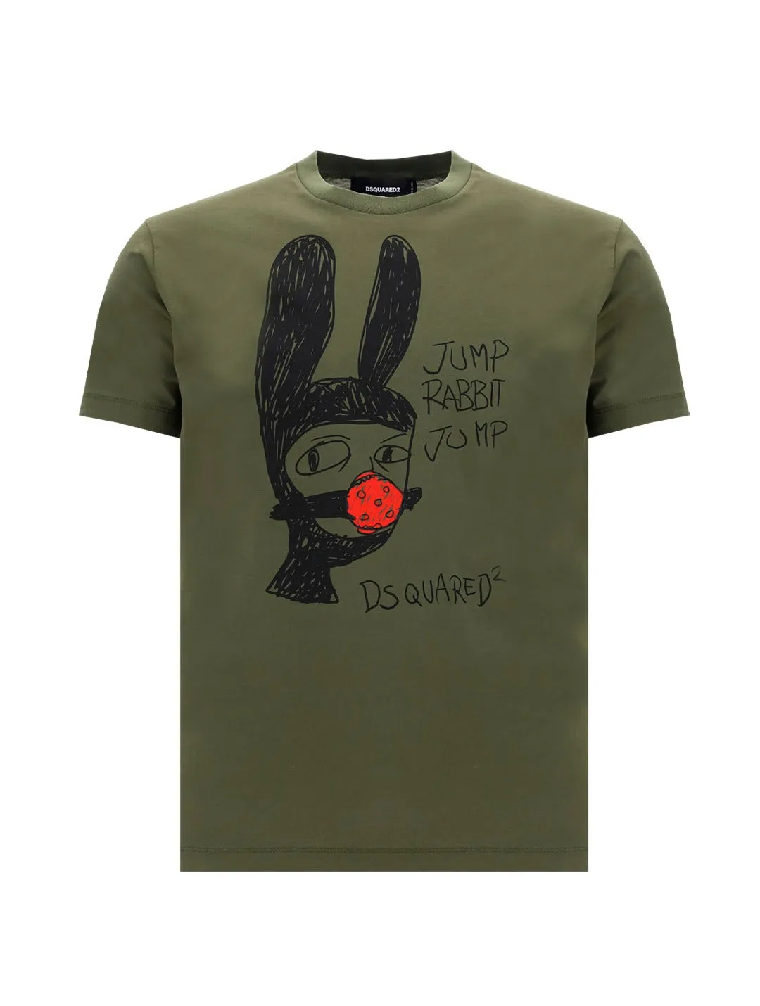 T ShirtDsquared2 Graphic Print Crewneck T-Shirt