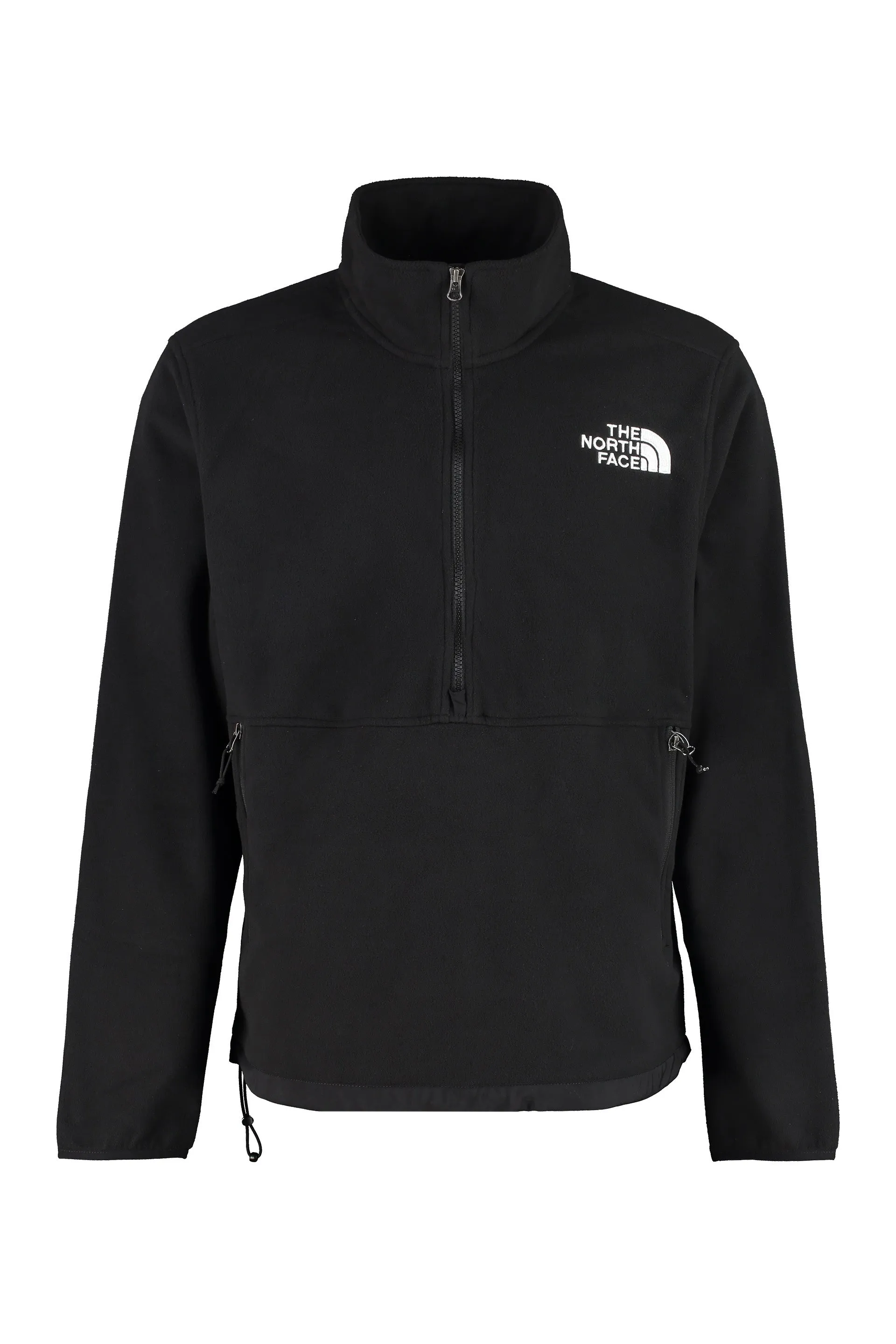 The North Face Logo Embroidered Zipped Sweater