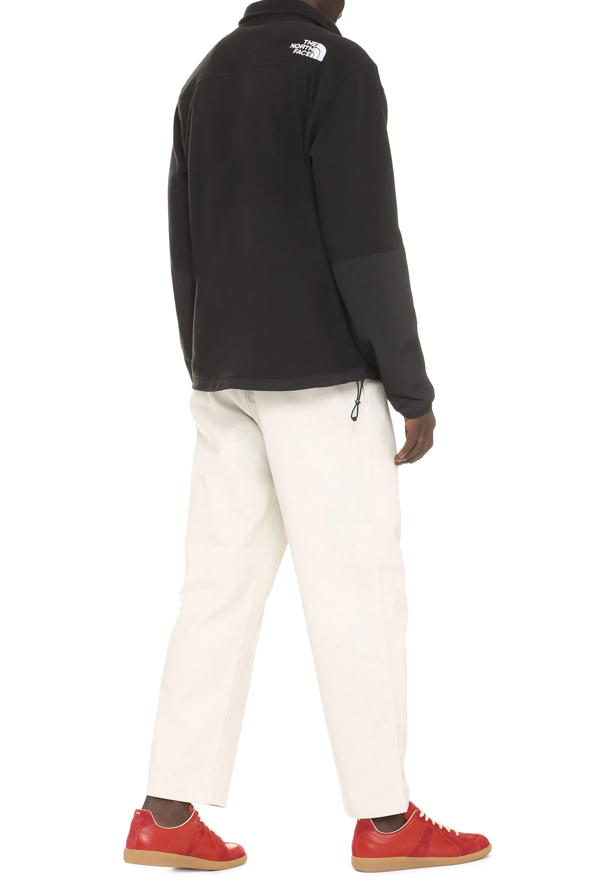 The North Face Logo Embroidered Zipped Sweater